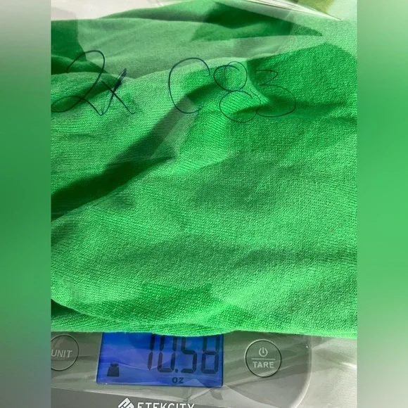 TALBOTS - Rhinestone Embellished Anchor Coastal Sweater Cotton Wool 2X Green - Picture 9 of 9